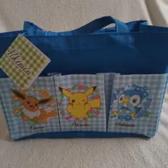 ポケモン トートバッグ 収納バッグ　イーブイ ピカチュウ