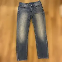 GU メンズストレートデニム 28