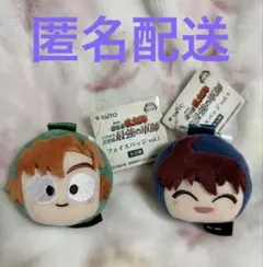 忍たま乱太郎　フェイスバッジ　2個