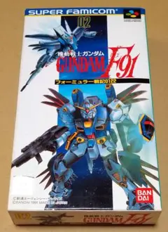 【美品】機動戦士ガンダムF91 フォーミュラー戦記 スーパーファミコン SFC