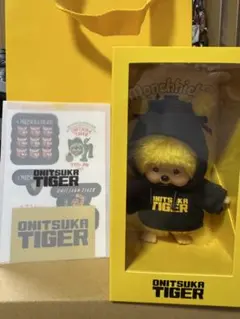 オニツカタイガー×モンチッチ‼️ 限定ステッカー付き - メルカリ
