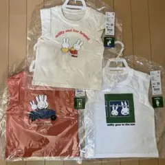 UNIQLO ミッフィー Tシャツ 80cm 3点セット