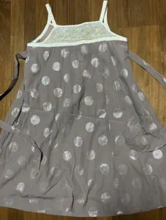 Cynthia Rowley ノースリーブ ワンピースドット柄 130cmのサムネイル