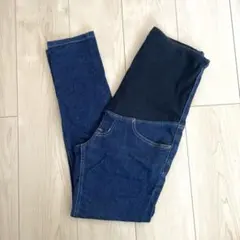 美品　マタニティパンツ　Sサイズ　無印良品　デニム　スキニー