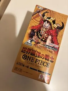 ONE PIECEカードゲーム 世界最強の戦士 1BOXテープカット品 未開封