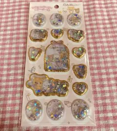 キラッとぷくぷくエアーシール　リラックマ