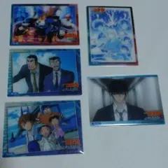 名探偵コナン トレーディングカード コレクションクリア 5枚セット