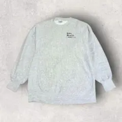 XL 90s〜00s USA製 企業 ロゴ スウェット XL グレー 古着