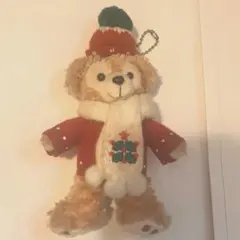 ダッフィー ぬいぐるみバッジ クリスマス コスチューム