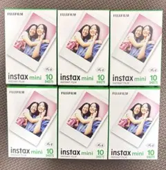 【6個セット】チェキフィルム instax mini 10枚入×6箱