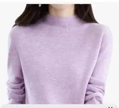 ラベンダー ニット