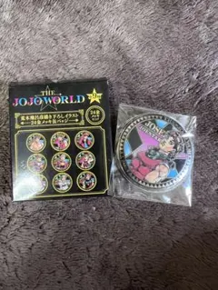ジョジョ ワールド 限定 24金 メッキ 缶バッジ 空条徐倫 - メルカリ