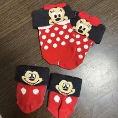 ディズニー ミッキー ミニー ベビー靴下セット