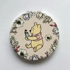 ディズニー くまのプーさん　両面コンパクトミラー