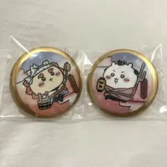 青*様 ちいかわぽけっと 江戸なトレーディング缶バッジ　ちいかわ・シーサー　2個