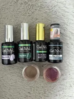 ジェルネイルセット 4色 セリア