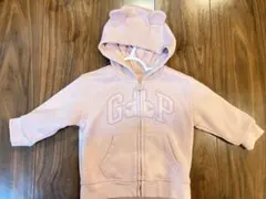 GAP クマさん　パーカー　ピンク　12-18ヶ月