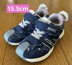 IFME ネイビー ハート模様 スニーカー