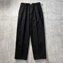 古着 ST.JOHN’S BAY ブラックチノ センタープレス シンプル M