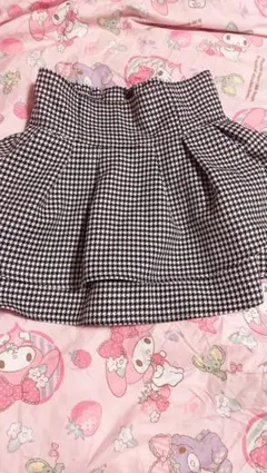 GRL 千鳥格子 ミニスカート インパン付き 美品