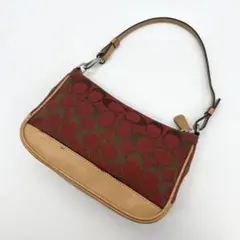 Coach 6094 Signature Accessory pouch y2k