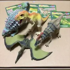 DINOSAURS & co. ビッグ　恐竜&co. フィギュア4個セット
