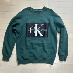 Calvin Klein Jeans CKロゴスウェット グリーン
