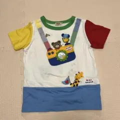 ミキハウス☆プッチー豪華騙し絵Tシャツ 110cm