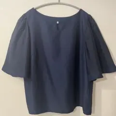 【美品】PBD シアーフレアスリーブブラウス