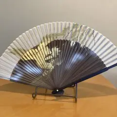 【未使用】扇子　ゴールドの鷲or鷹