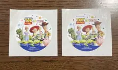 【トイストーリーホテル】トイ・ストーリー ステッカー 2枚セット