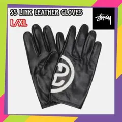Stussy SS LINK LEATHER GLOVES BLACK L/XLのサムネイル