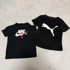 Nike & Puma Tシャツセット 2歳用