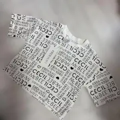 新品未使用　CECIL McBEE 総柄Tシャツ　90