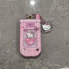 ハローキティ 携帯電話型 アクリルキーホルダーkittyのサムネイル