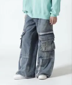 値下げ ARTEFACT CARGO ZIP DENIM