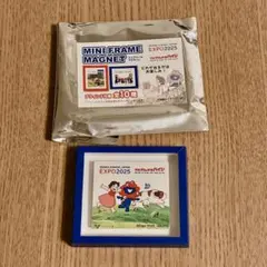 大阪万博　ミャクミャク　ハイジ　コラボ　ミニフレームマグネット