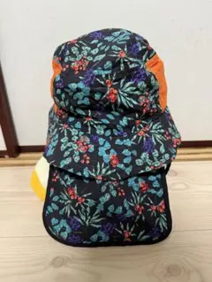 バケットハット（黒・オレンジ）