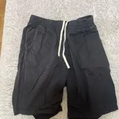 UNIQLO 黒 ショートパンツ Lサイズ