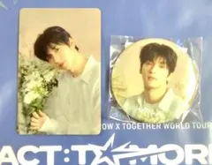 スビンSOOBINカプセルトイ缶バッジフォトACT:TOMORROW JAPAN