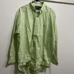 Ralph Lauren Yarmouth 長袖シャツ ライトグリーン