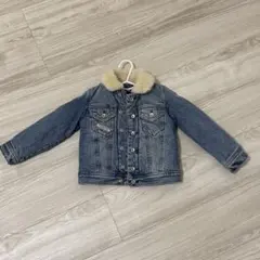 DIESEL kids ディーゼル ボア デニムジャケット 90cm 美品