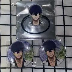 ブルーロック展　エゴ展　オリヴァ・愛空　缶バッジ　ヘアゴム