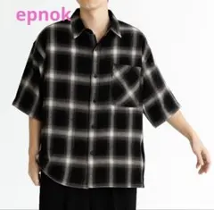 【epnok】ネルシャツ　チェック柄のサムネイル