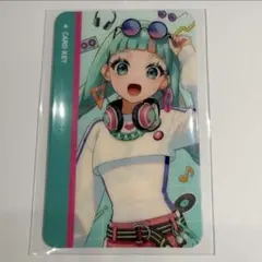 カラオケの鉄人 初音ミク コラボ 特典 ルームキー風カード - メルカリ