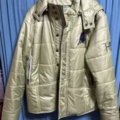 H2J オリーブ ダウンジャケットHYDROGEN