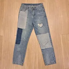 loumy パッチワークデニム