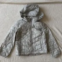 GAPキッズ110 中綿ダウン　ライトグレー　アウター防寒保育園