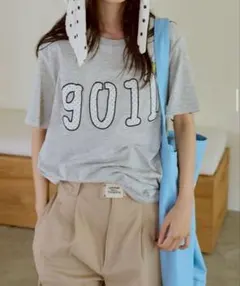 GULL 9011☆gull tee Mサイズ　MOKU GRAY