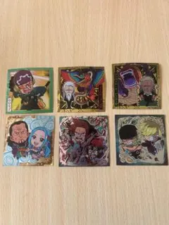 ワンピース ホログラムシール 6枚セット